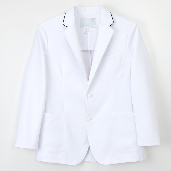 男款 平織醫師袍<br>輕盈剪裁 經典西裝版型<br>CJ-3315