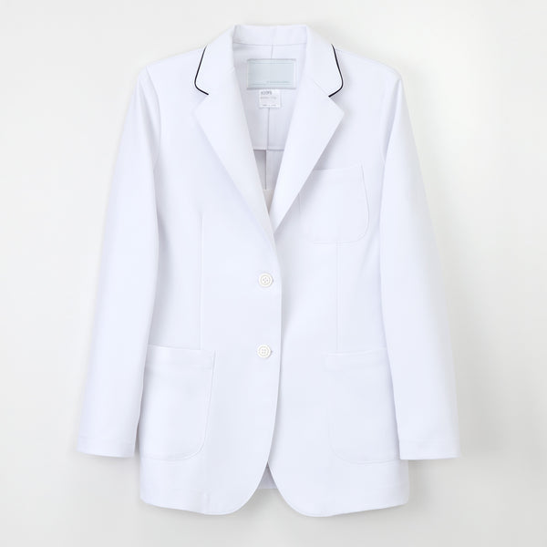 女款 平織醫師袍<br>輕盈剪裁 經典西裝版型<br>CJ-3325