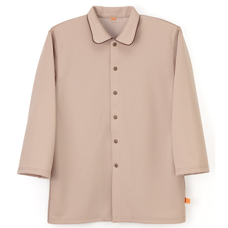 男女通用款 針織健檢服上衣<br>高機能 壓扣設計<br>EK-1506