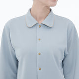 男女通用款 針織健檢服上衣<br>高機能 壓扣設計<br>EK-1506