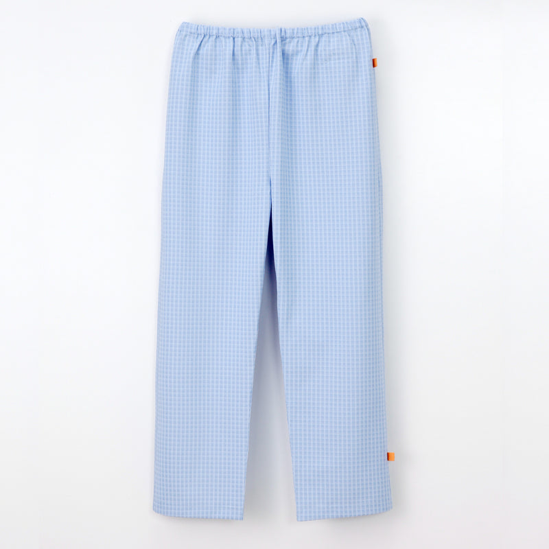 男女通用款 針織病人服褲子<br>品味格紋 × 機能兼備九分褲<br>FG-1513