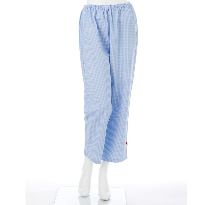 男女通用款 針織病人服褲子<br>品味格紋 × 機能兼備九分褲<br>FG-1513