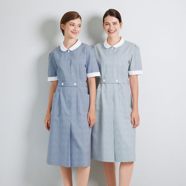 女款 護師服裙裝<br>經典葛倫格紋<br>GC-2207