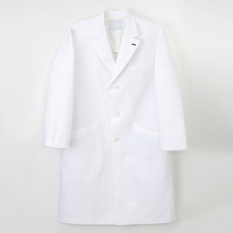 男款 葛城織醫師袍<br>綿感自然 × 寬鬆剪裁的舒適風格<br>PP-3300