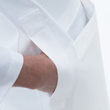 男款 葛城織醫師袍<br>綿感自然 × 寬鬆剪裁的舒適風格<br>PP-3300