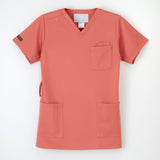 男女通用款 針織刷手衣 <br>涼感 套頭式 自然色系<br>RF-5502