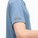 男女通用款 針織刷手衣 <br>涼感 套頭式 自然色系<br>RF-5502