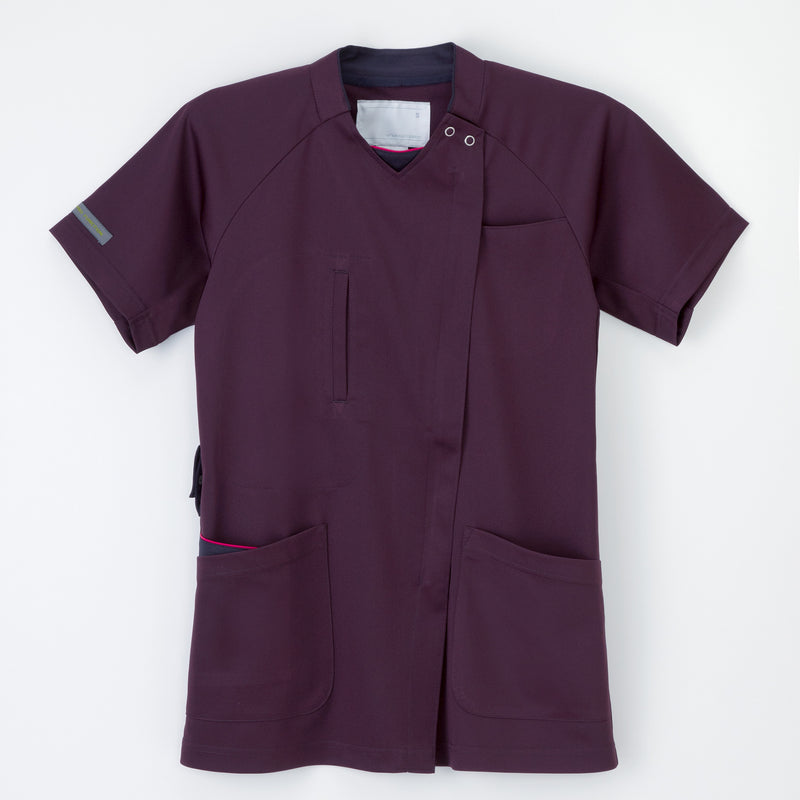 男女通用款 針織刷手衣<br>涼感 前開式拉鍊<br>RF-5512