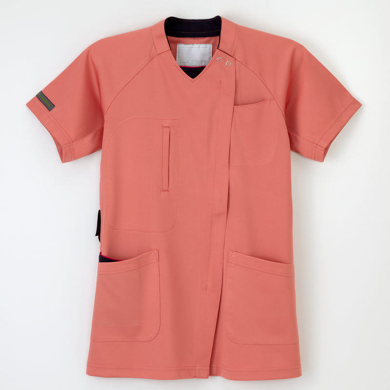 男女通用款 針織刷手衣<br>涼感 前開式拉鍊<br>RF-5512