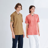 男女通用款 針織刷手衣<br>涼感 前開式拉鍊<br>RF-5512