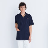 男女通用款  針織刷手衣 <br>涼感 前開式拉鍊<br>AY-5522