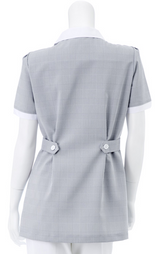 女款 護師服上衣<br>經典葛倫格紋<br>GC-2202