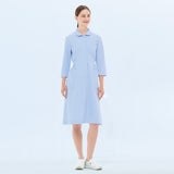 女款 針織裙裝<br>伸縮性 高抗皺7分袖<br>HO-1916