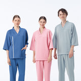 男女通用款 針織健檢服上衣<br>高機能 套頭式<br>LK-1436