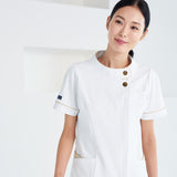 女款 針織優雅上衣<br>優雅立領 × 涼感彈性機能工作服<br>LX-3692