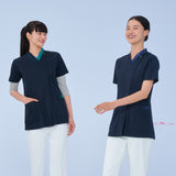 女款 針織刷手衣<br>涼感 前開式拉鍊<br>RF-5122