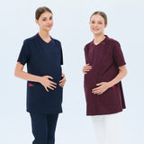 女款 針織孕婦裝上衣<br>涼感 前開式拉鍊<br>RF-5187