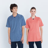 男女通用款 針織刷手衣<br>涼感 前開式拉鍊<br>RF-5512