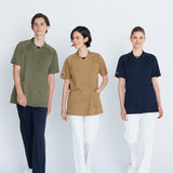 男女通用款 針織刷手衣<br>涼感 前開式拉鍊<br>RF-5512