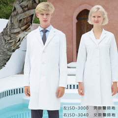 男款 針織醫師袍<br>高級感 高抗皺<br>SD-3000