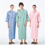 男女通用款 平織病人服浴衣式<br>棉量高 甚兵衛羽織型<br>SG-1440